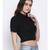 plain Black Cotton   Shirt