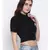 plain Black Cotton   Shirt