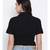 plain Black Cotton   Shirt