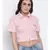 printed Pink Cotton   Shirt