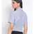 printed BLUE Cotton   Shirt