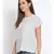 printed White Cotton   Top