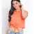 plain Peach Cotton   Shirt