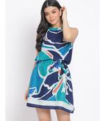 printed Multicolor Cotton   Dress