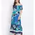 printed Multicolor Cotton   Dress