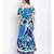 printed Multicolor Cotton   Dress