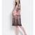 printed Brown Polyester   Dress