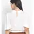 plain White Viscose   Top