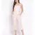 plain Peach Viscose   Jumpsuit