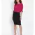 plain Pink Polyester   Top