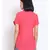 plain Pink Polyester   Top