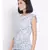 printed White Cotton   Top