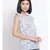 printed White Cotton   Top
