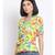 printed Yellow Viscose   Top
