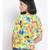 printed Yellow Viscose   Top