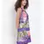 printed Multicolor Polyester   Dress