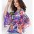 printed Multicolor Polyester   Top