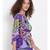 printed Multicolor Polyester   Top