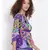 printed Multicolor Polyester   Top