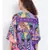 printed Multicolor Polyester   Top