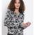 printed Black Cotton   TOP