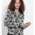 printed Black Cotton   TOP