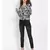 printed Black Cotton   TOP
