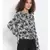 printed Black Cotton   TOP
