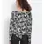 printed Black Cotton   TOP