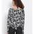 printed Black Cotton   TOP