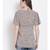 printed Grey Polyester   M Top