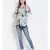 printed Multicolor Polyester   M Top