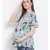 printed Multicolor Polyester   M Top