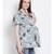 printed Multicolor Polyester   M Top