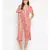 printed Red Polyester   Jumpsuit