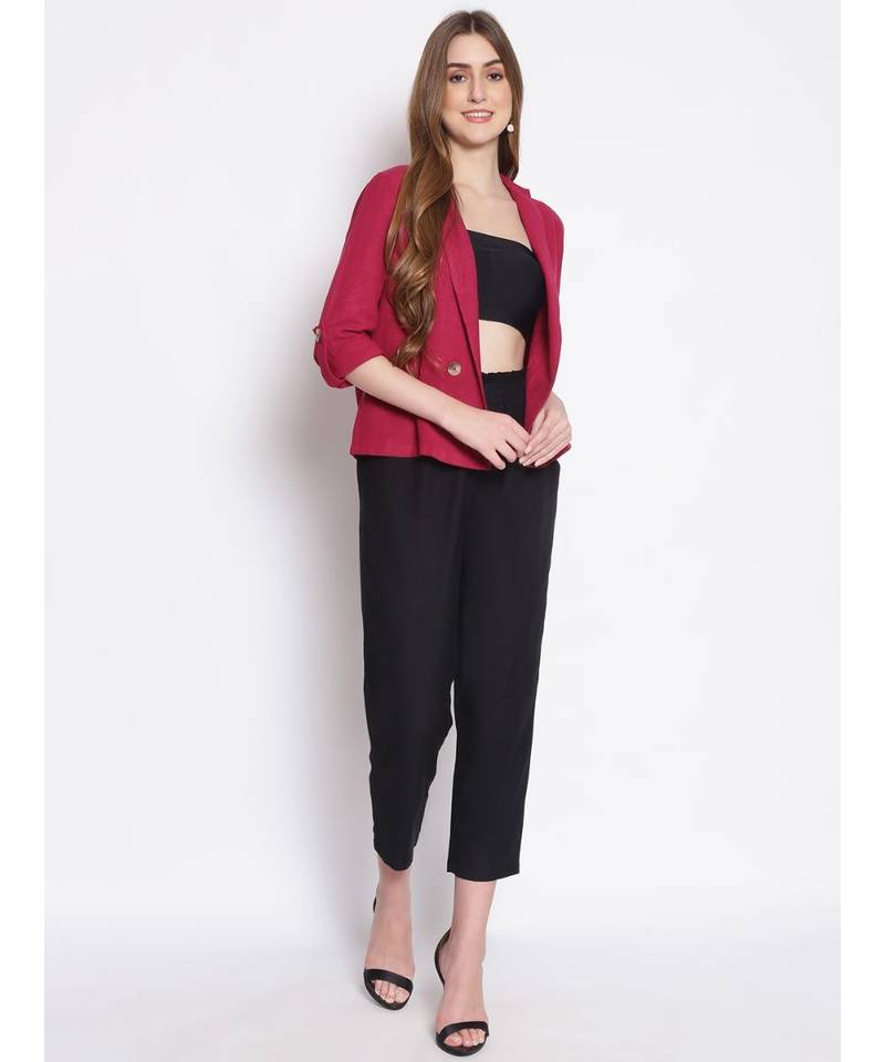 plain Pink Cotton   Shrug