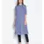 printed Blue Viscose   Tunic
