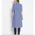 printed Blue Viscose   Tunic