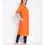 plain Orange Viscose   Tunic