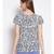 printed White Viscose   Top