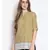printed Yellow Polyester   Tunic