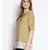 printed Yellow Polyester   Tunic