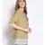 printed Yellow Polyester   Tunic