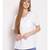 printed White Cotton   Top