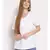 printed White Cotton   Top