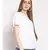 printed White Cotton   Top