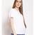 printed White Cotton   Top