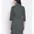 printed Green Polyester   Dress
