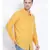 plain Yellow Viscose   Shirt
