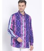 printed Multicolor Viscose   Shirt